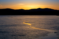 Ice Out Sunset