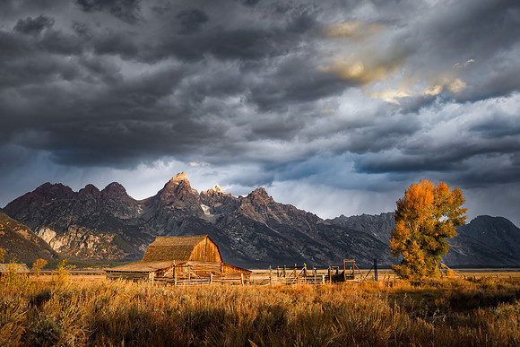 Grand Teton NP Mormon Row Wyoming